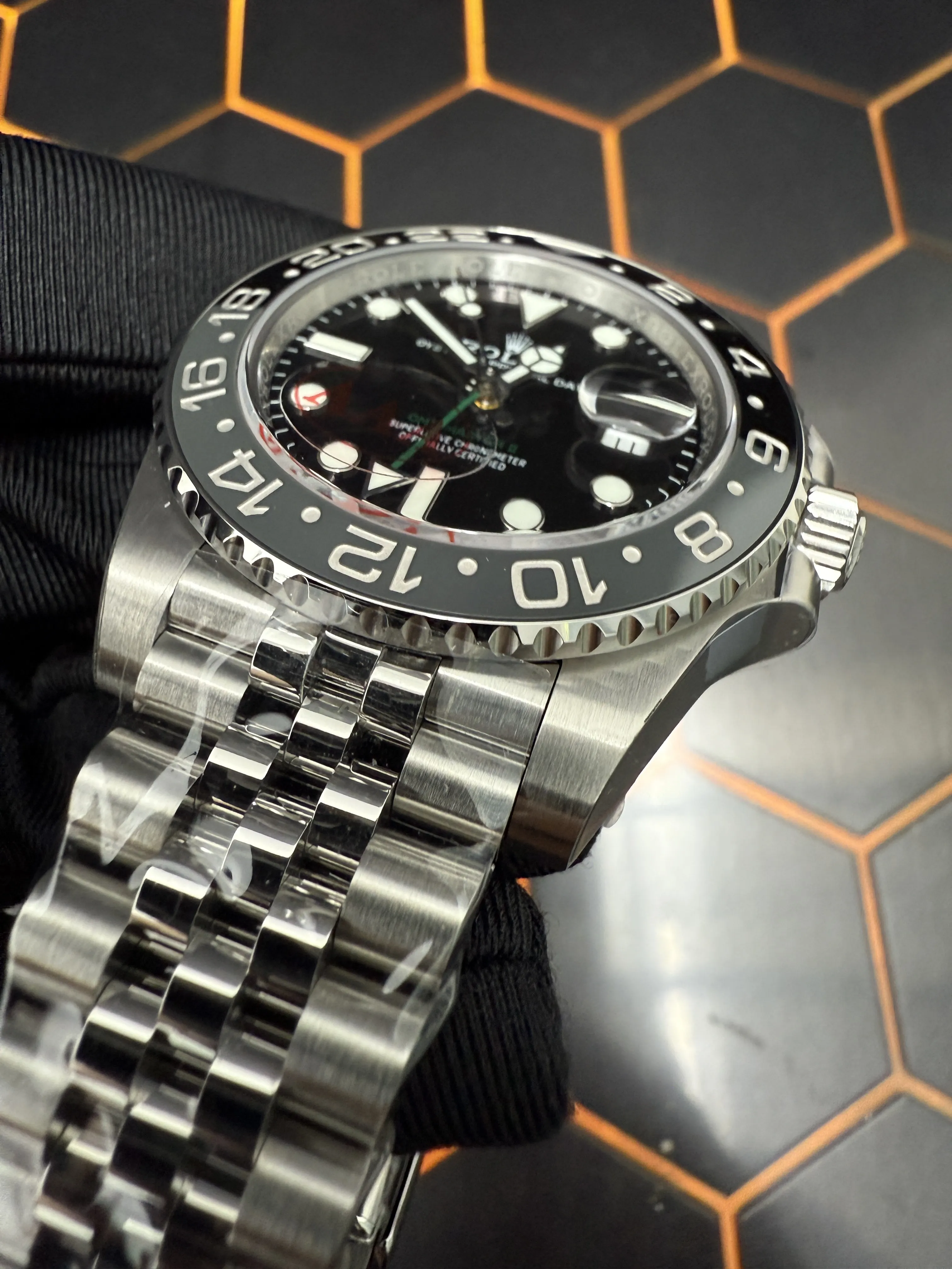 Rolex GMT-Master II Silver-tone Watch 0614 D459019906 — view 11