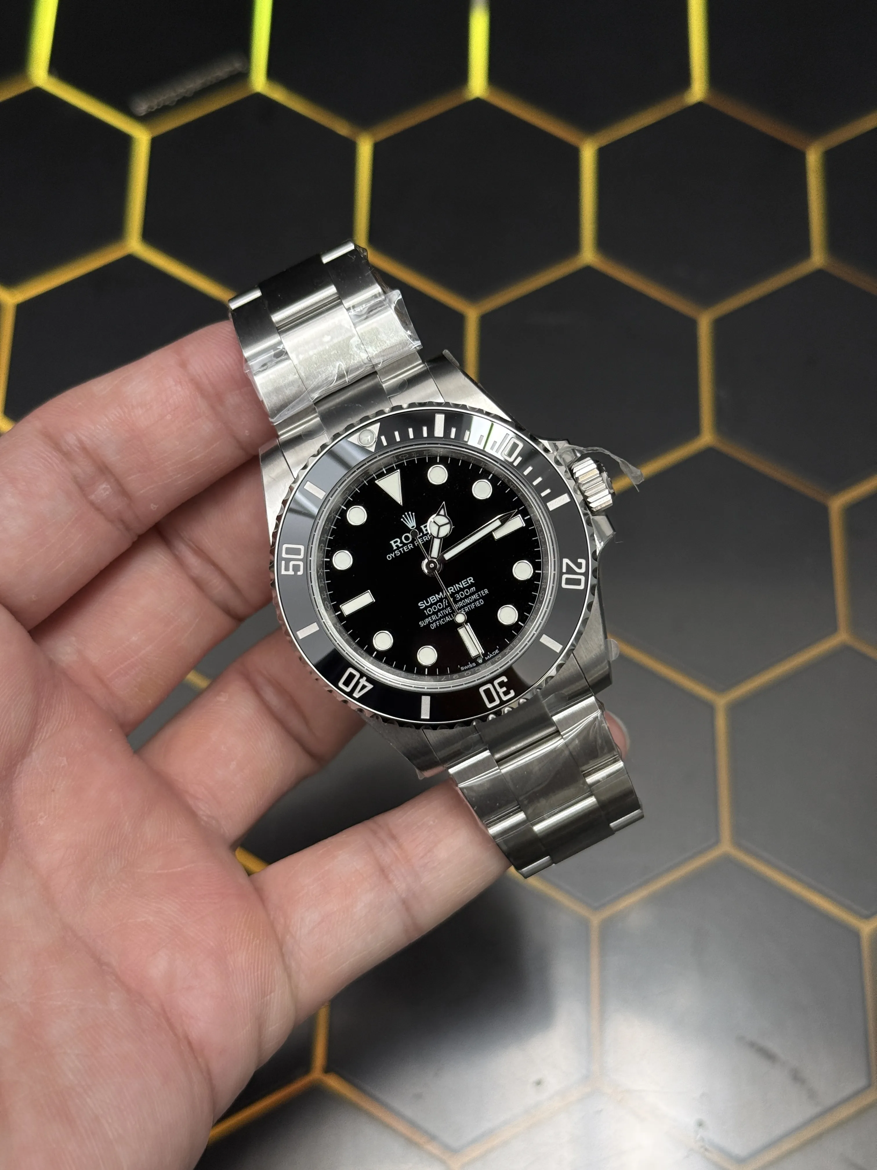 Rolex Submariner No-Date Silver-tone Watch 0634 D459019908 — view 2