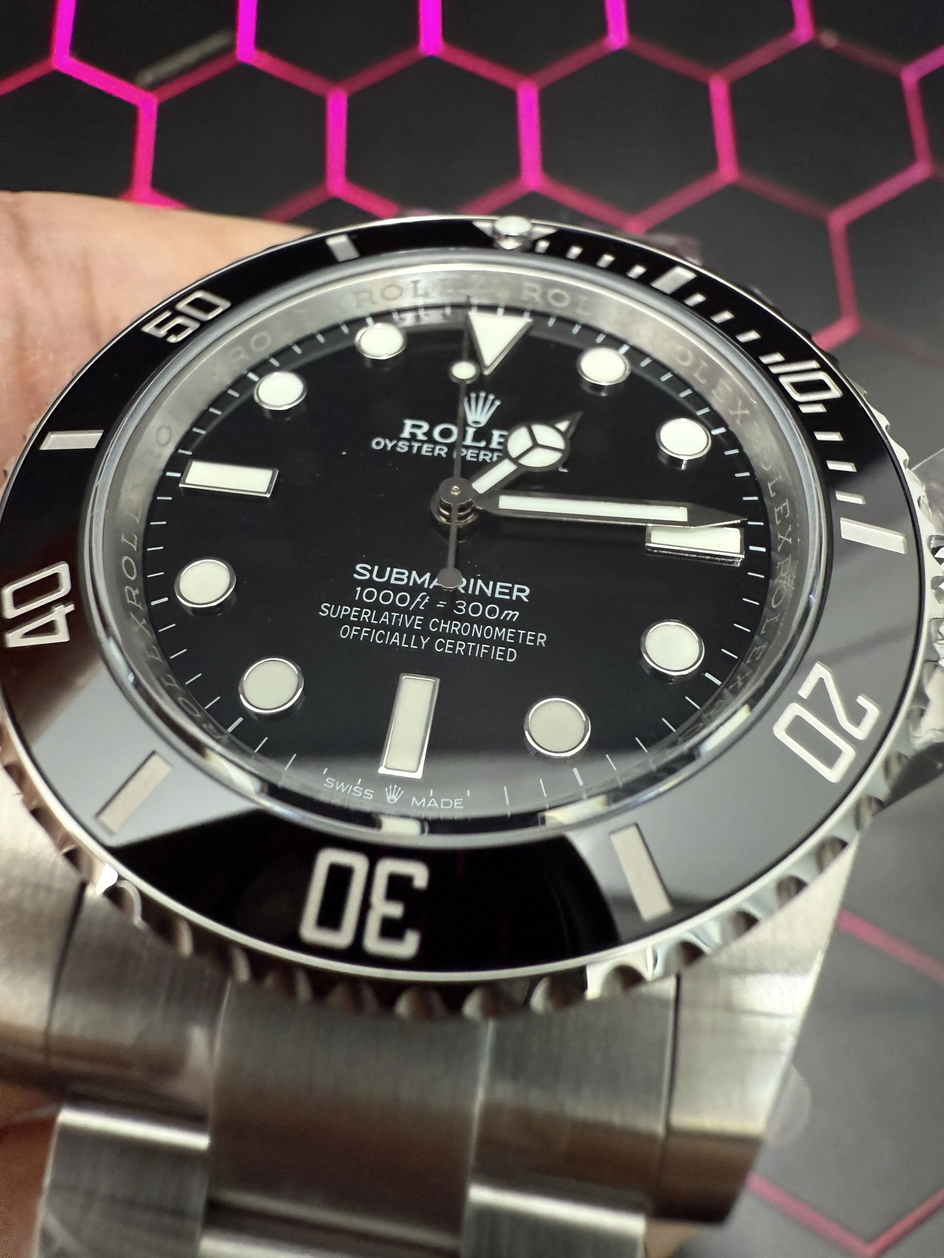 Rolex Submariner No-Date Silver-tone Watch 0634 D459019908 — view 10