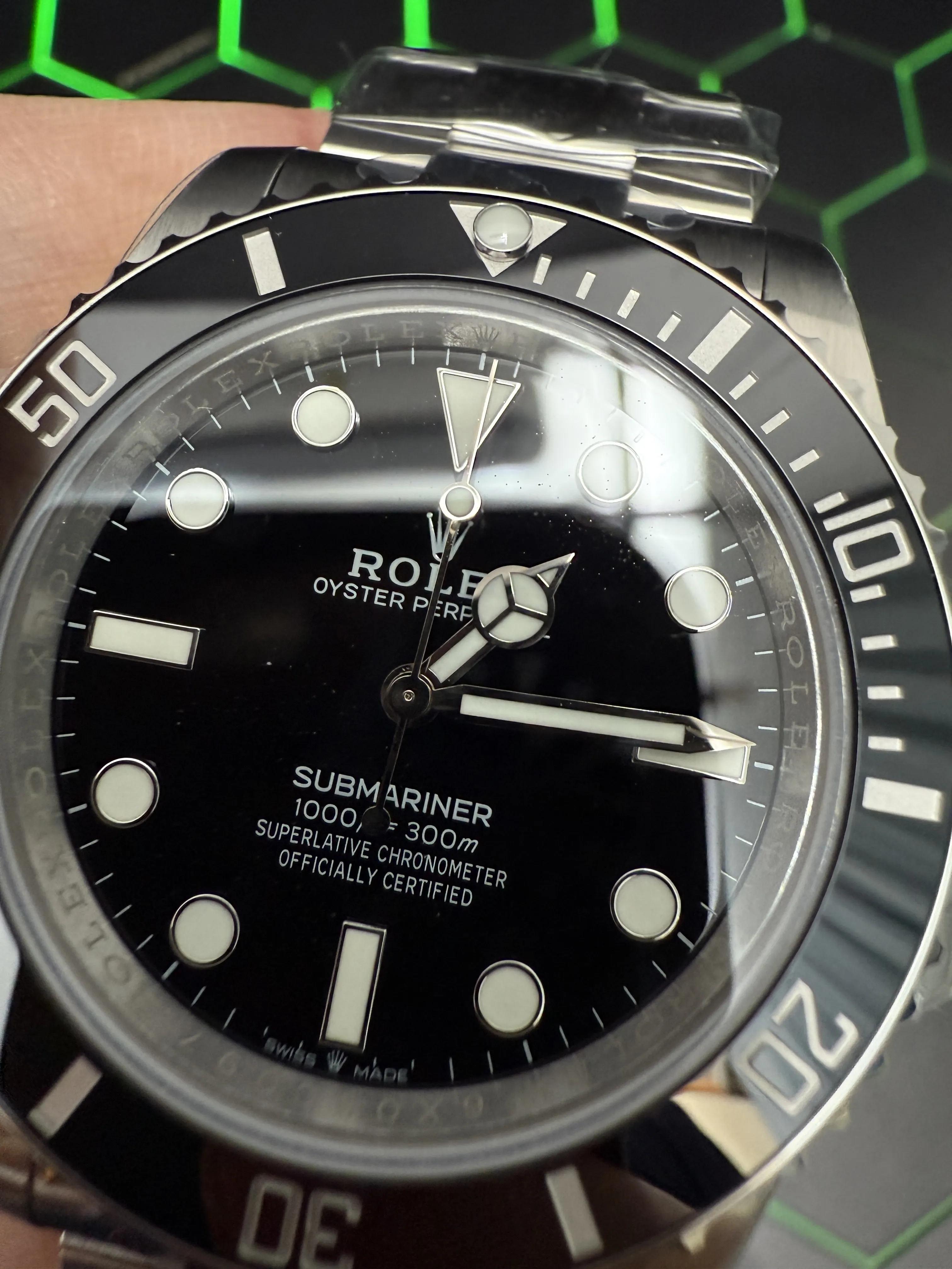 Rolex Submariner No-Date Silver-tone Watch 0634 D459019908 — view 11