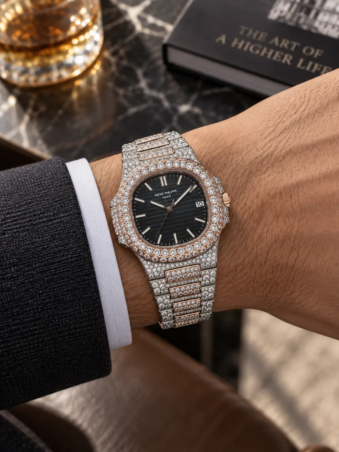 Patek Philippe Nautilus Silver-tone Watch 0639 D1147519909