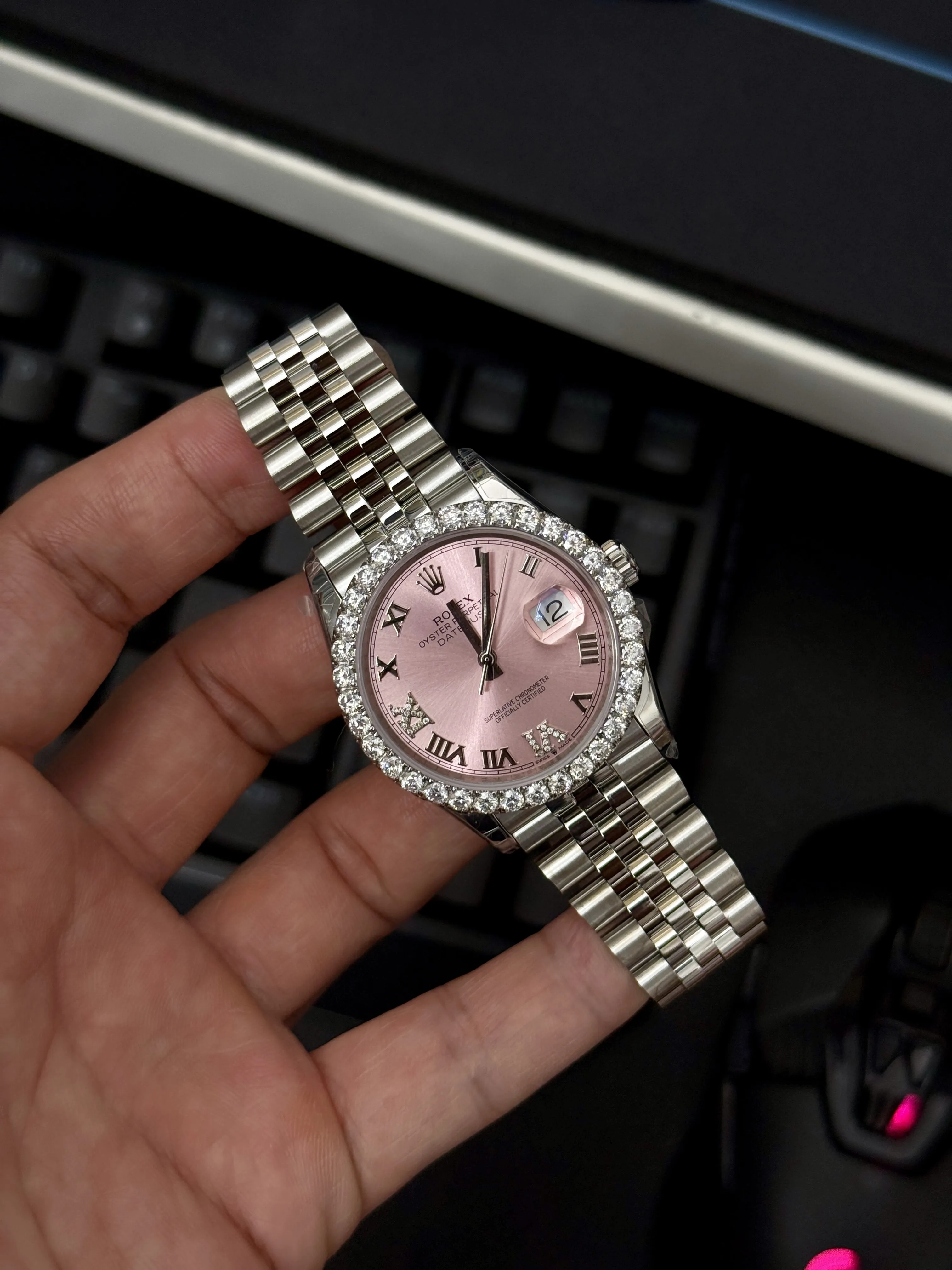 Rolex Datejust Silver-tone Watch 0657 D540019911 — view 10